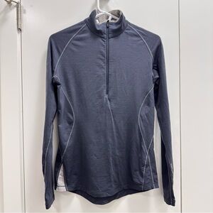 ICEBREAKER GT 200 Technical base layer 97% merino wool womens size M quarter zip